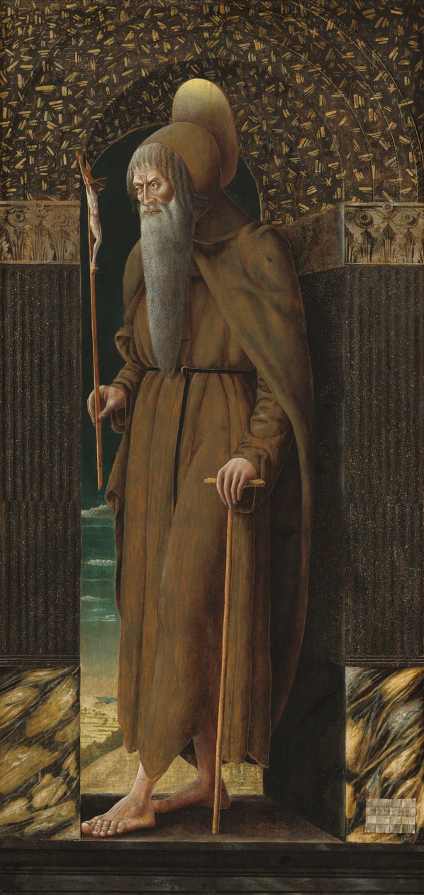Den hellige Jerome av Francesco Benaglio