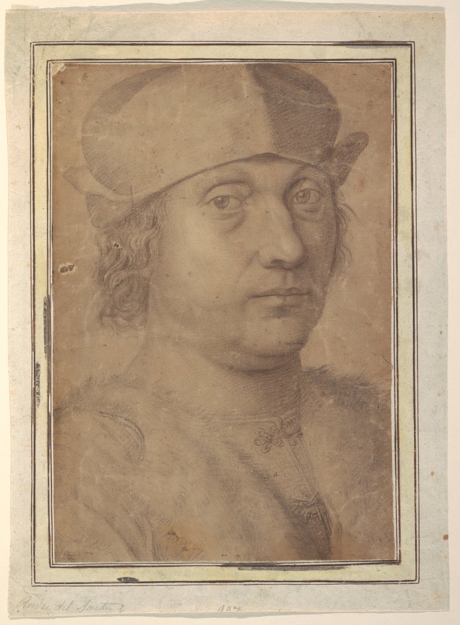 Portrett av en mann av Francesco Bonsignori
