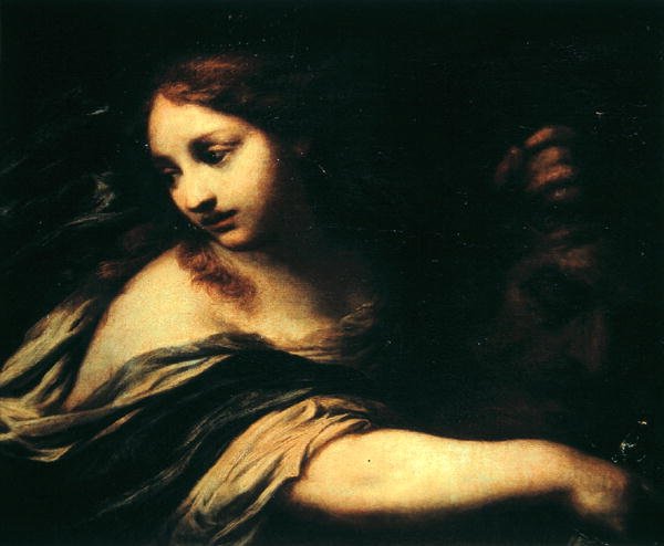 Judith og Holofernes (olje på lerret) av Francesco Botti