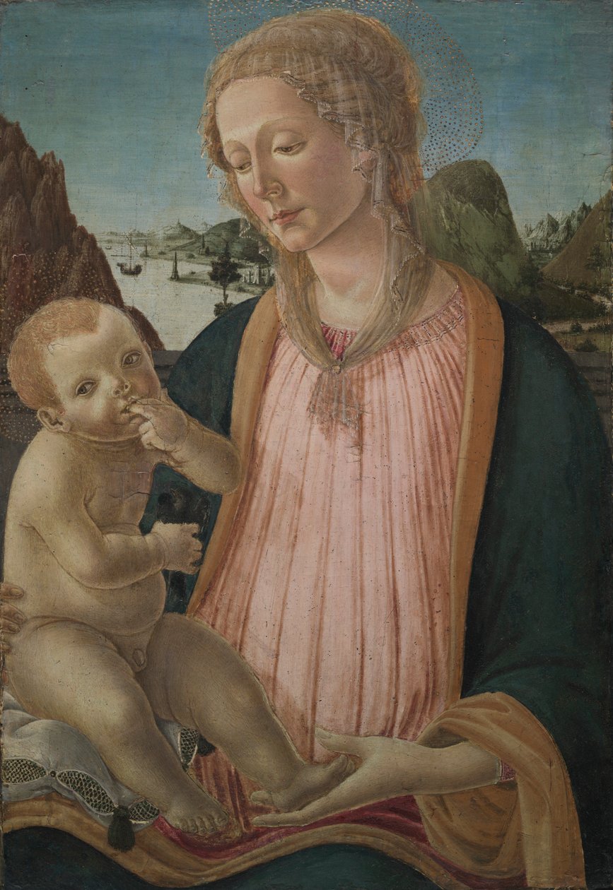 Madonna og barn, ca. 1475-1480. av Francesco Botticini