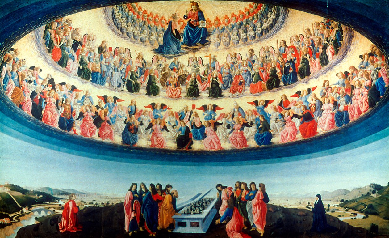 The Assumption of the Virgin, c1475-1476 av Francesco Botticini