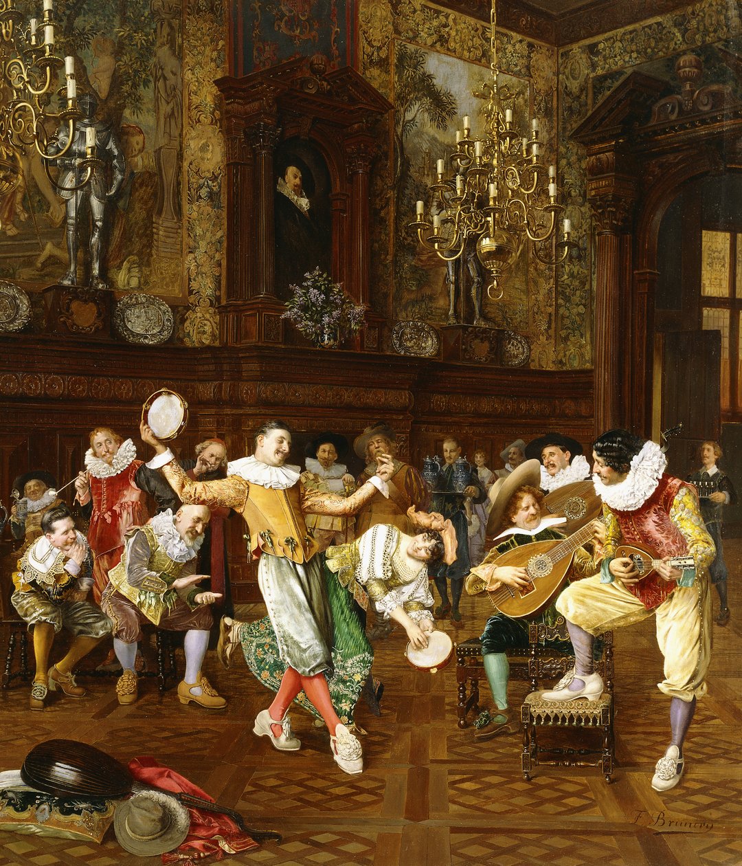 Saltarello, av Francesco Brunery