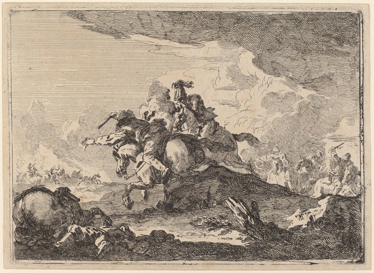 Kavalerikamp av Francesco Casanova