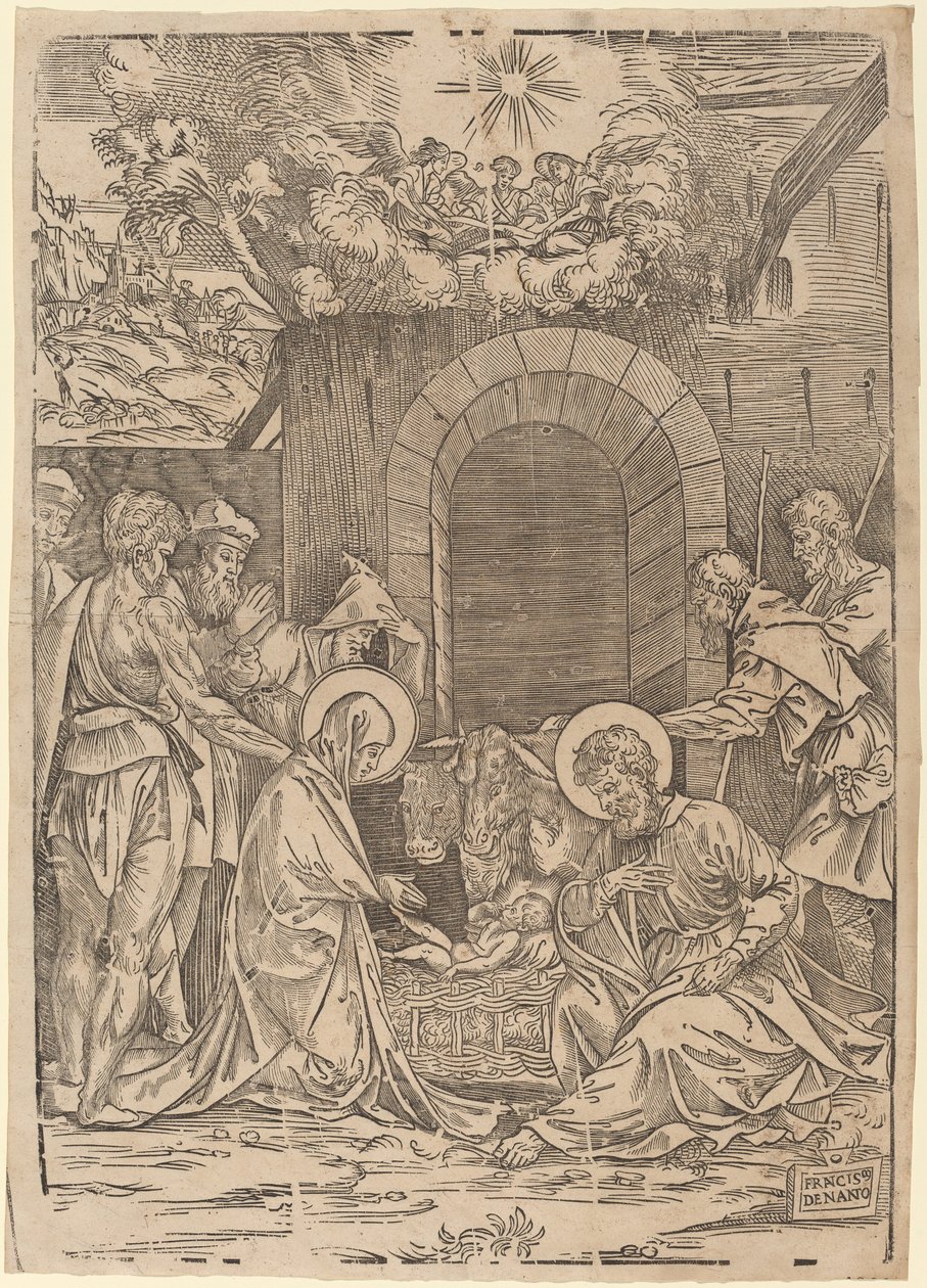 Hyrdenes tilbedelse av Francesco Denanto