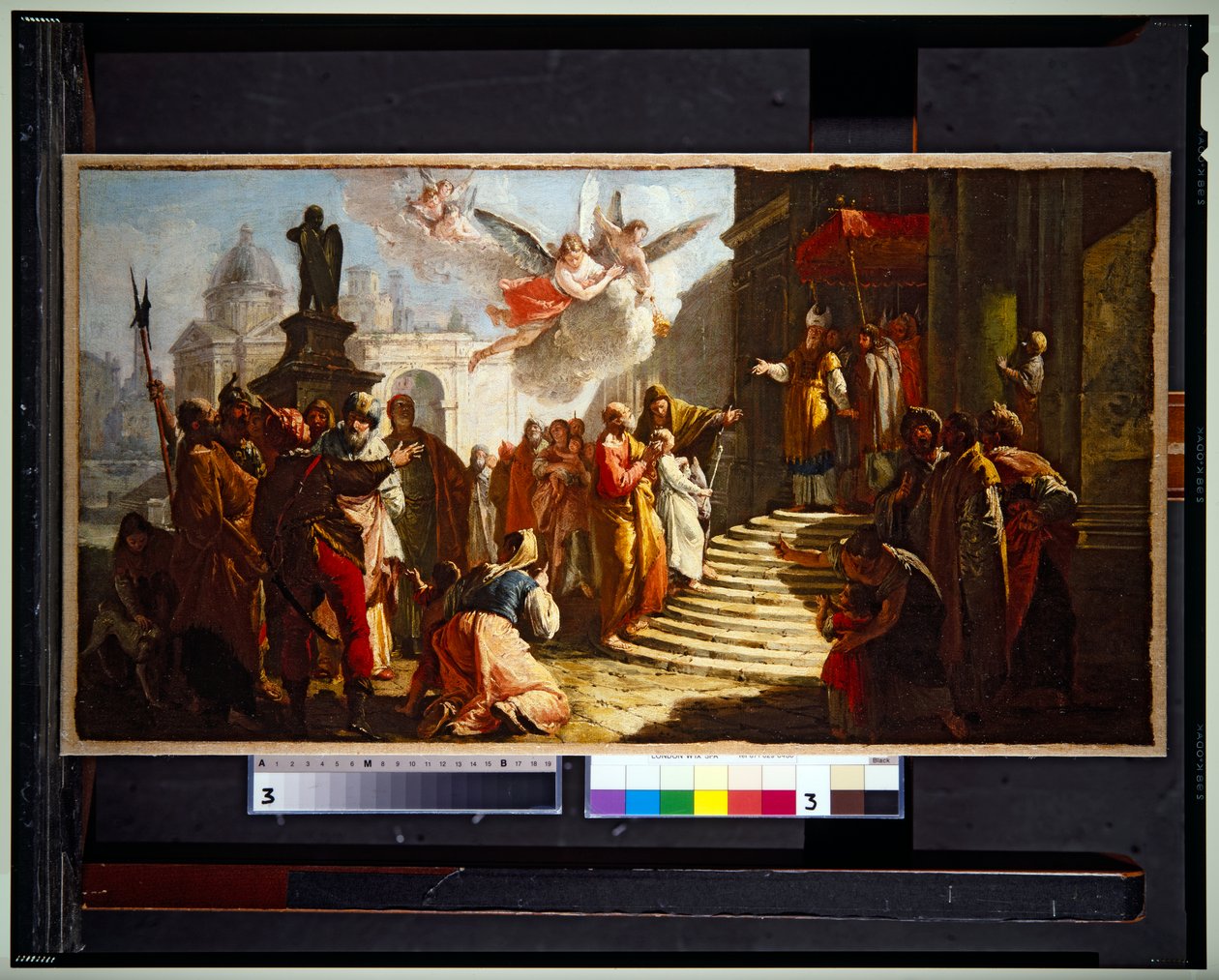 Presentasjon av jomfruen av Francesco Fontebasso