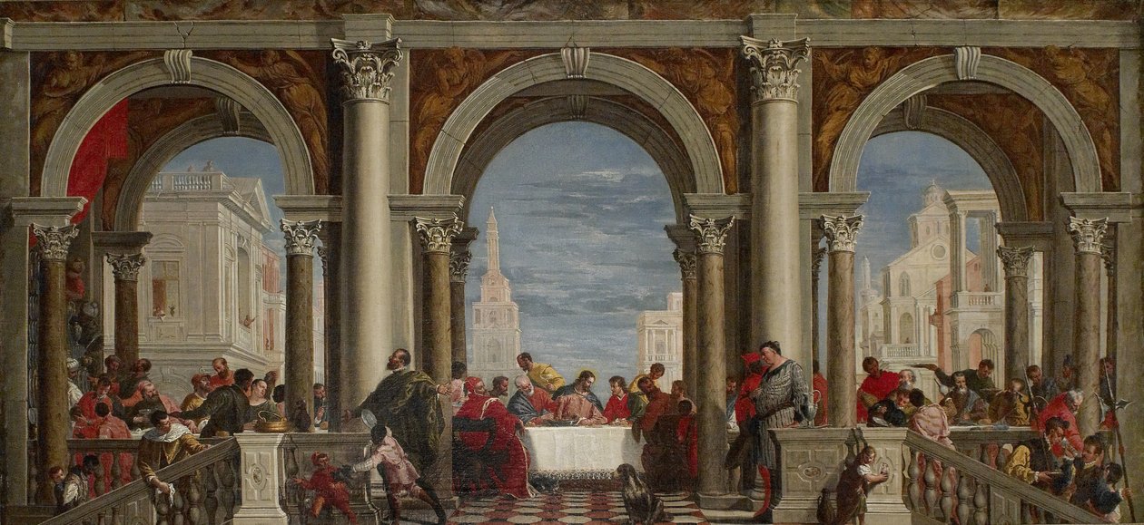 Festen i huset til Levi av Francesco Fontebasso