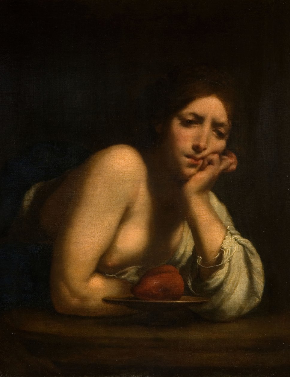 Sigismunda med Guiscardos hjerte, 1645. av Francesco Furini