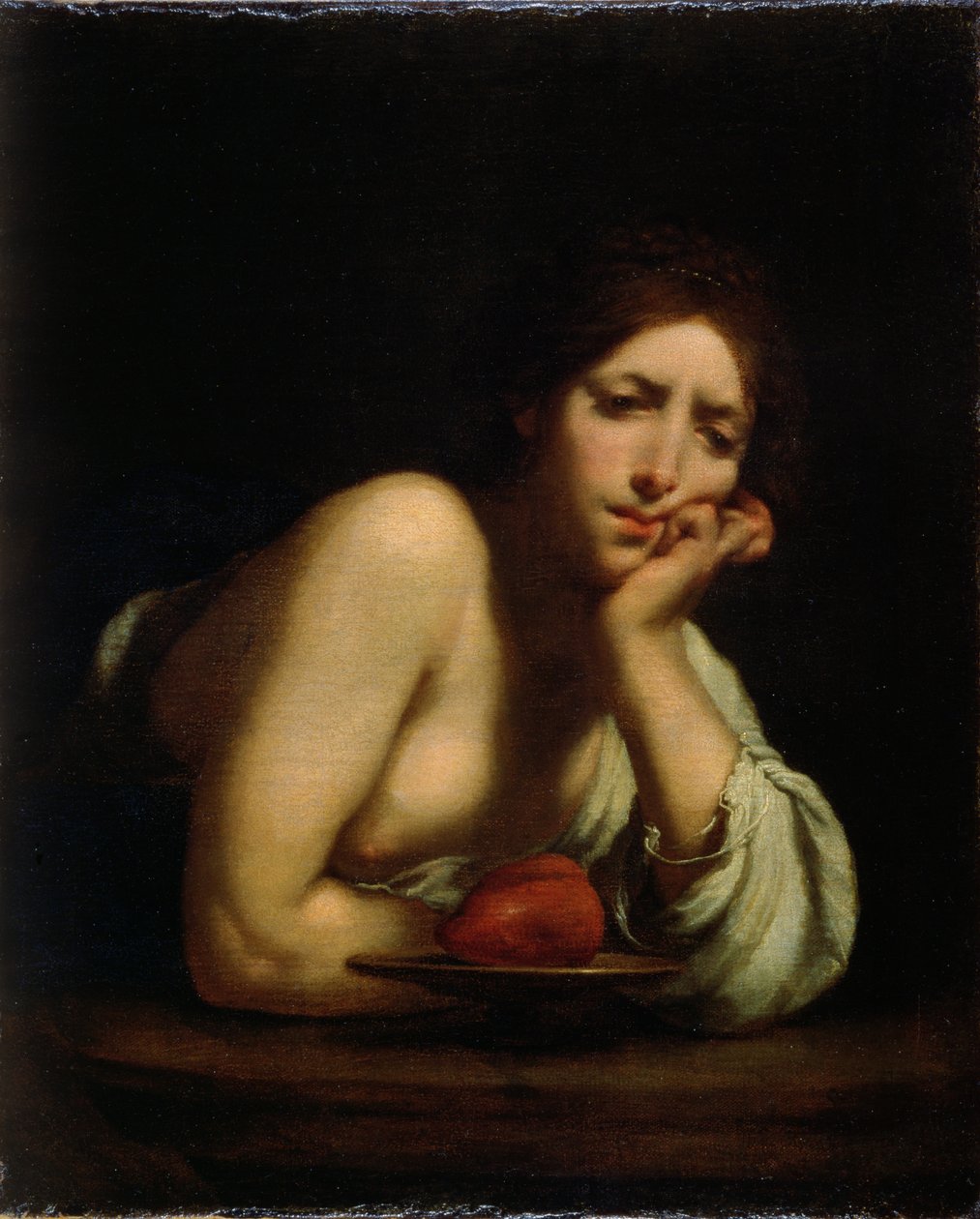 Sigismunda med Guiscardos hjerte, 1645 av Francesco Furini