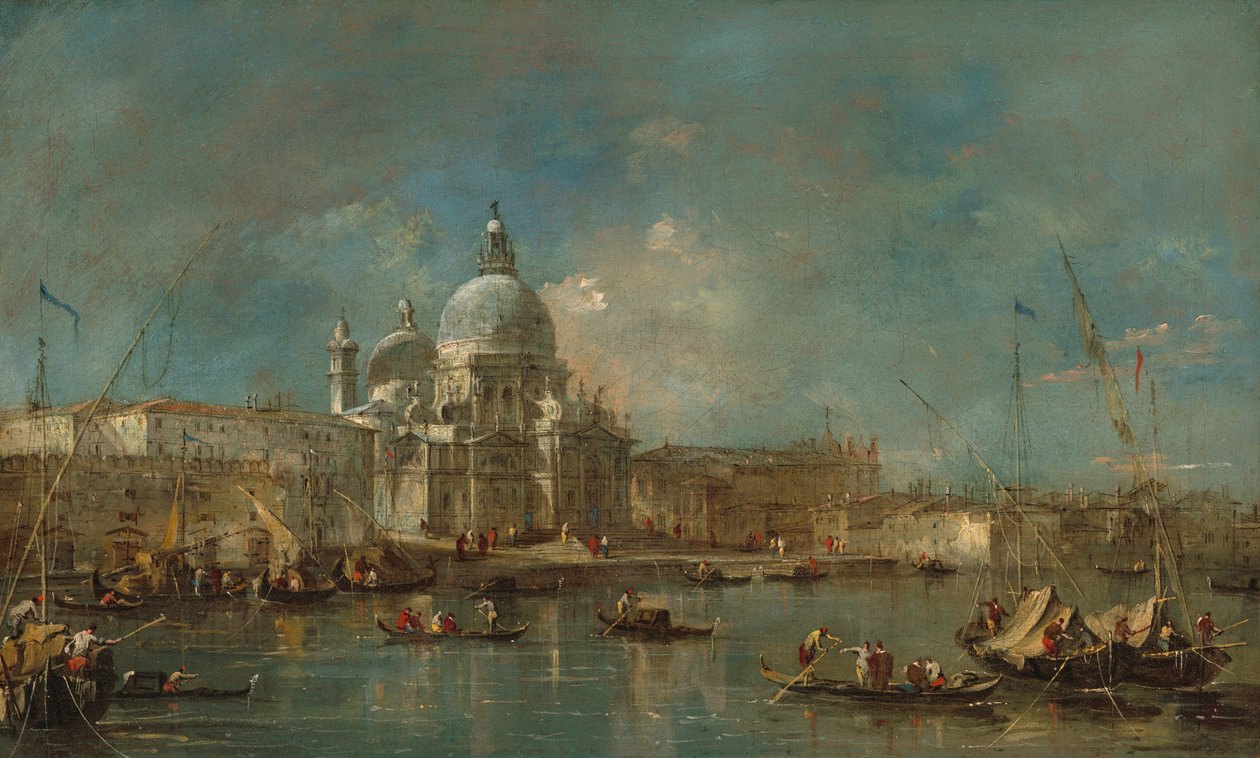 Saint Mary of Health av Francesco Guardi