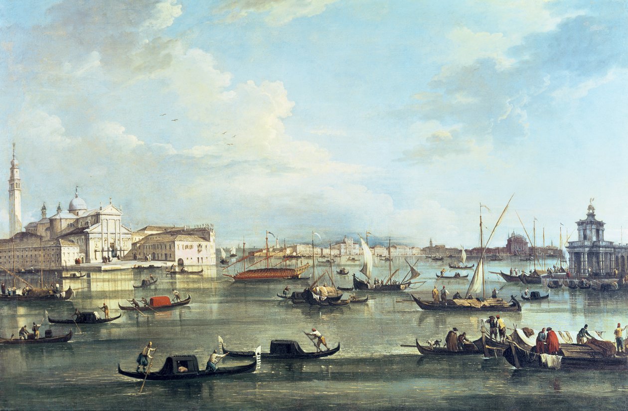 St. Markusbassenget av Francesco Guardi