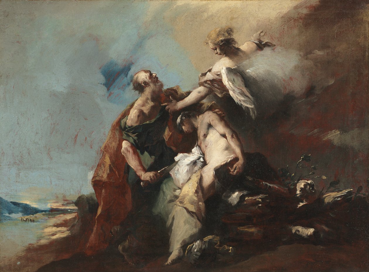 Isaks offer av Francesco Guardi