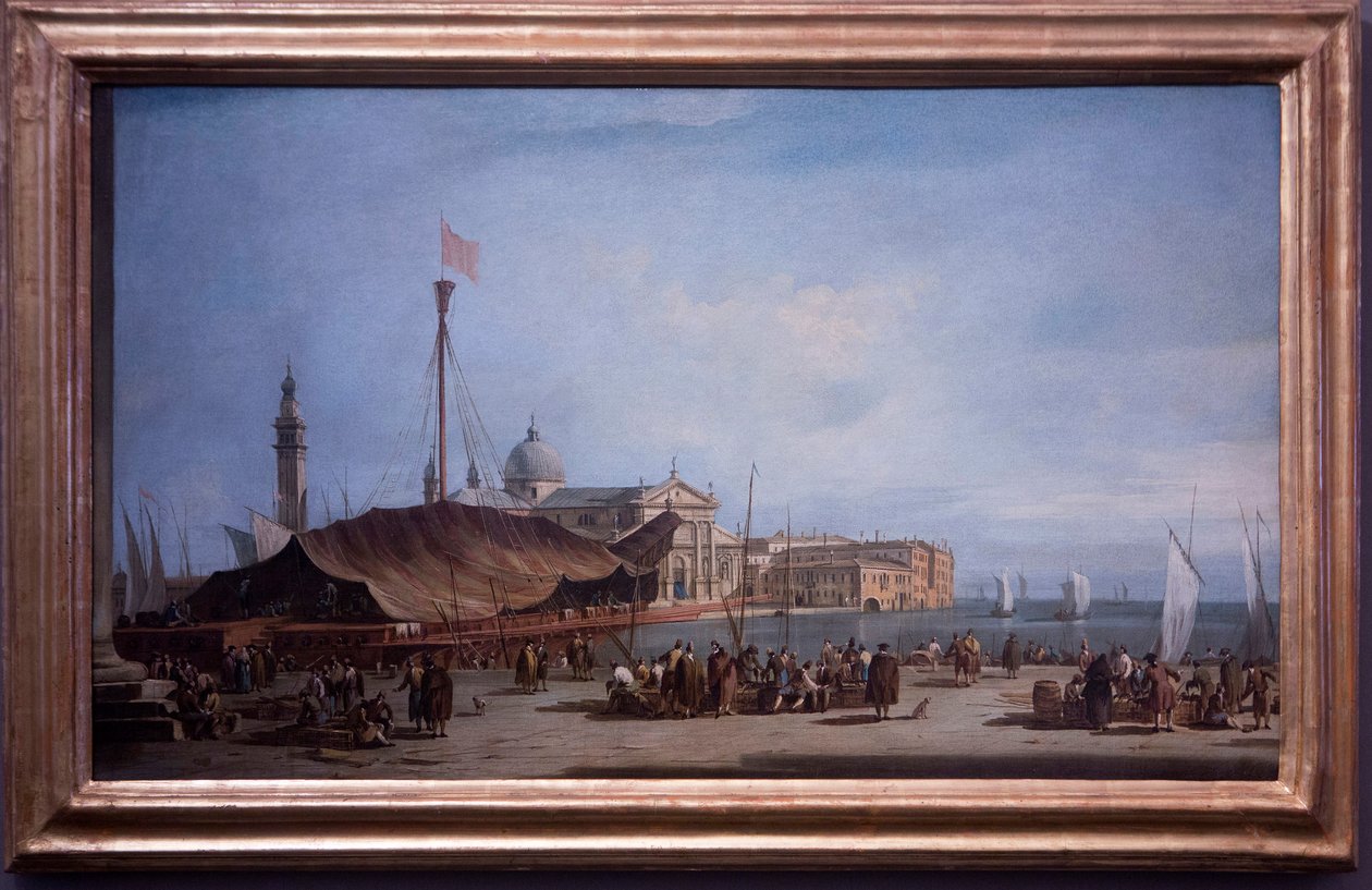 Utsikt fra San Giorgio Maggiore av Francesco Guardi