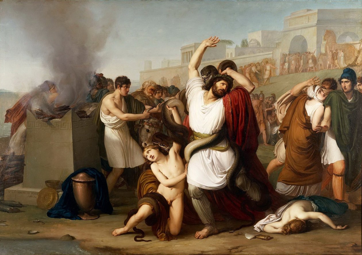 Laocoon, 1812. av Francesco Hayez