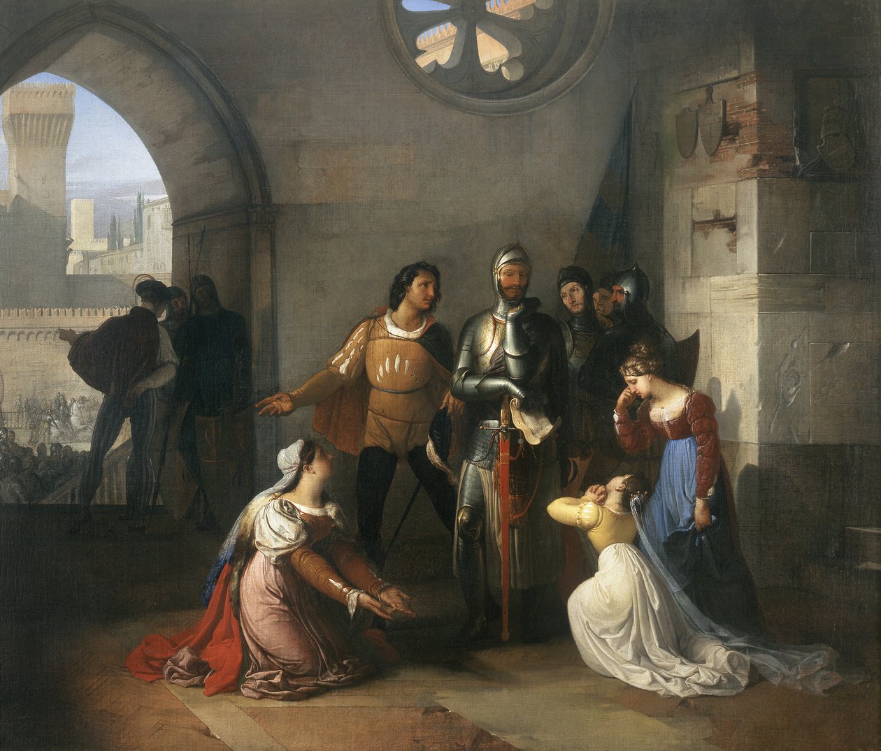 Pietro Rossi av Francesco Hayez