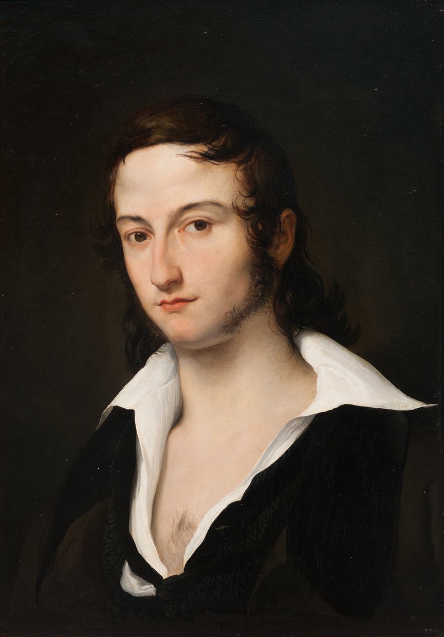 Portrett av Carlo Della Bianca, 1823. av Francesco Hayez