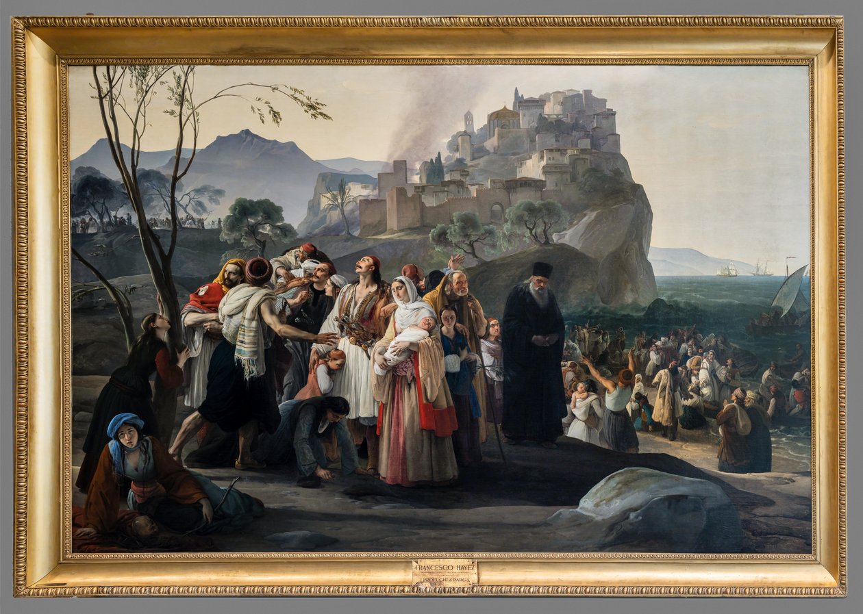 refugis-puff leste av Francesco Hayez