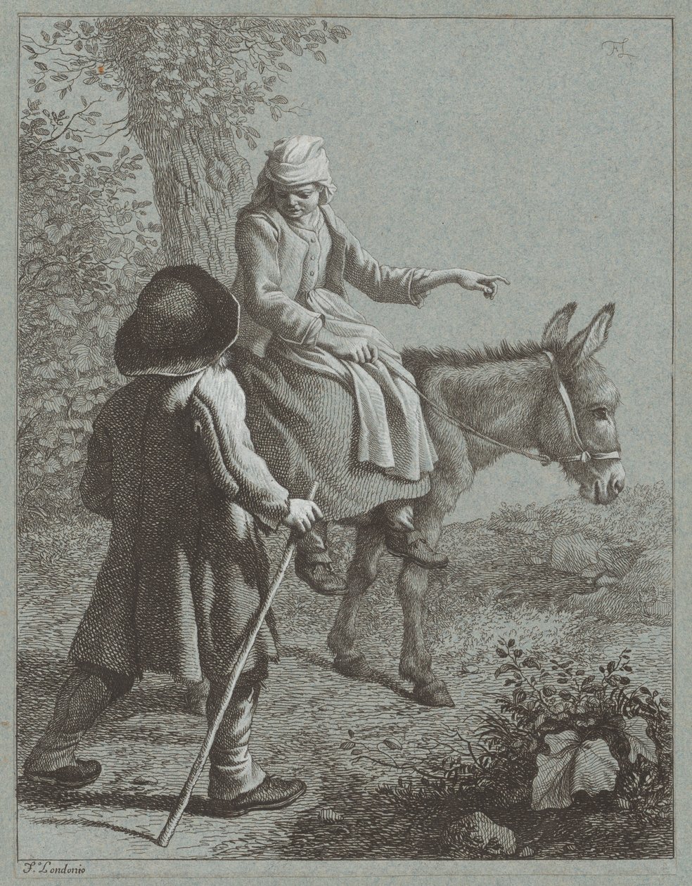 Boy and Girl with a Donkey, 1764.    1179384   no       norwegian Successfully Translated  Original: Marriage à la Mode: Plate II Translat: Marriage à la Mode: Plate II 1305487 no norwegian Successfully Translated Original: Battle Scene with Armored Figure av Francesco Londonio