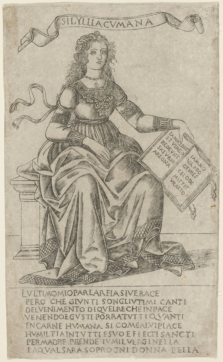 Den cumeiske sibylla av Francesco Rosselli