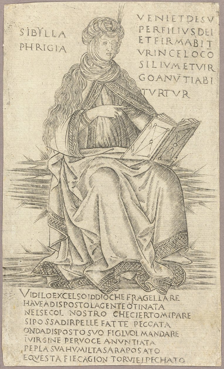 Den frygiske sibyllen av Francesco Rosselli