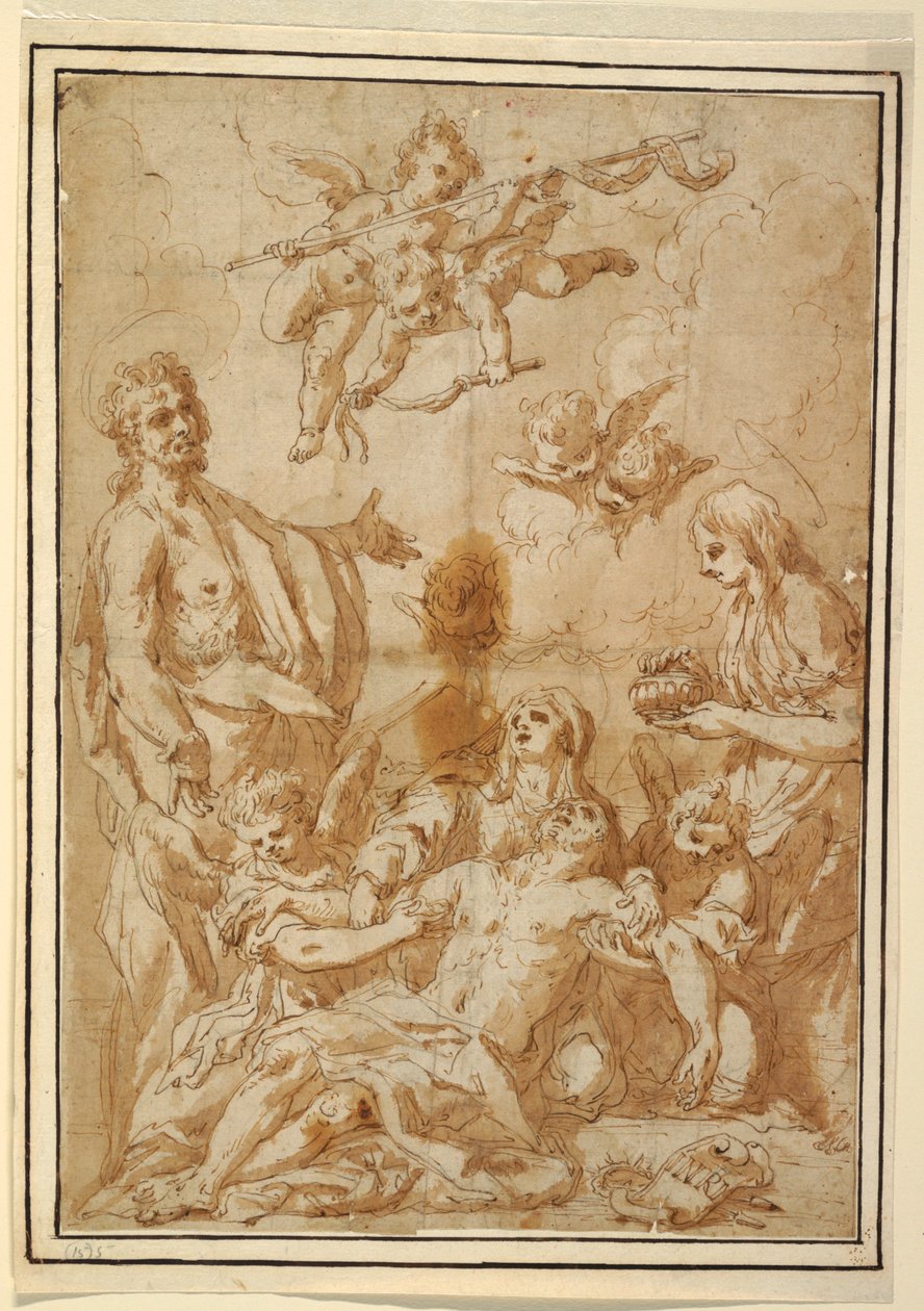 Klagesang over Kristus av Francesco Saverio Mergolo