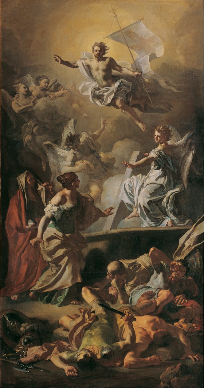 Kristi oppstandelse av Francesco Solimena
