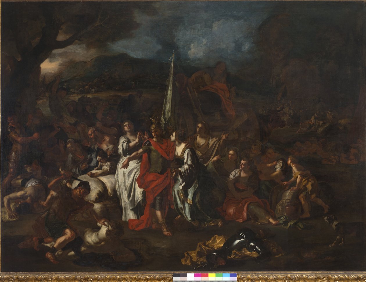 David Defeator of the Amalekites, 1720-21 av Francesco Solimena