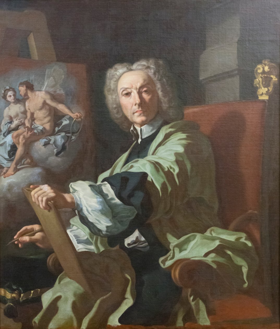 Selvportrett av Francesco Solimena