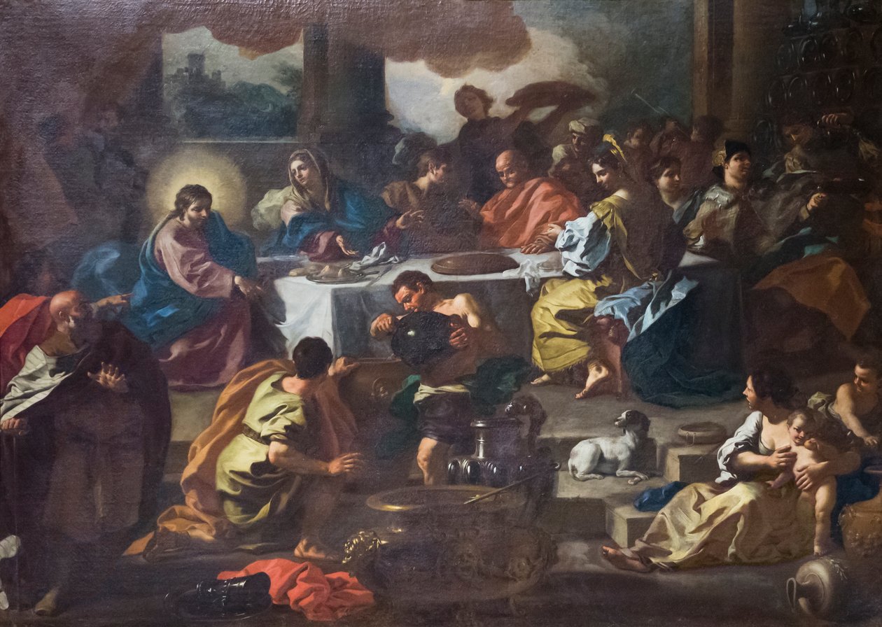 Bryllupet til Cana av Francesco Solimena