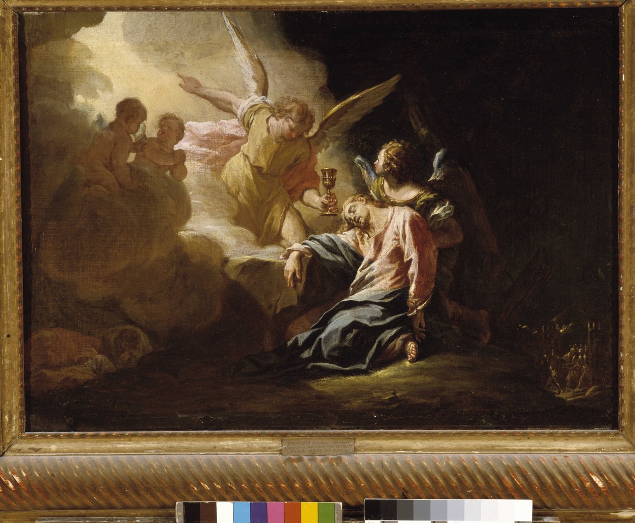 Kristus i oliventrærnes hager av Francesco Trevisani