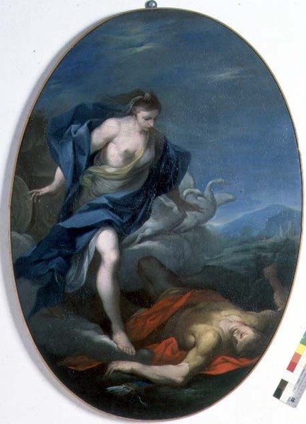 Venus og Adonis (par 78390) av Francesco Vellani