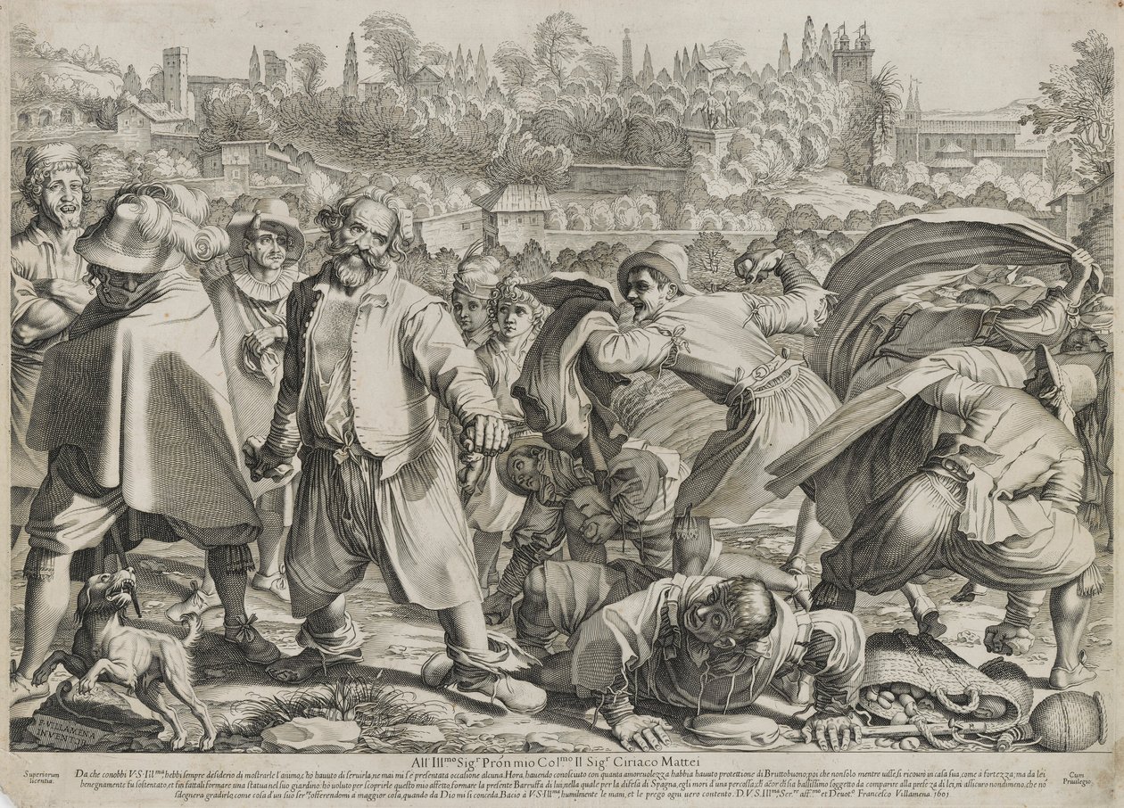 Il Bruttobuono (Gatekampen) av Francesco Villamena