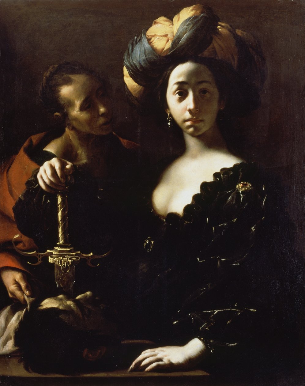 Judith med sjef for Holofernes av Francesco del Cairo