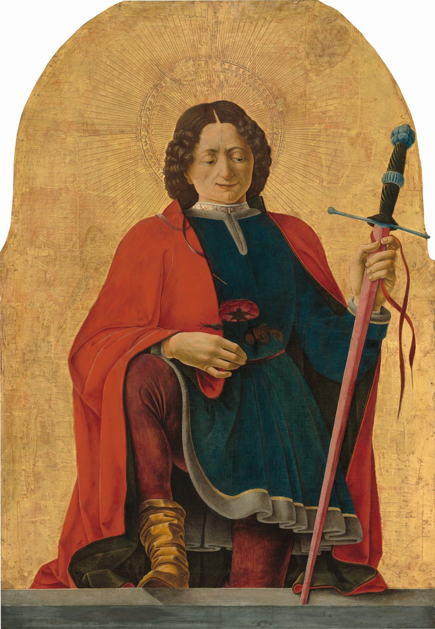 Saint Florian, ca. 14731474. av Francesco del Cossa