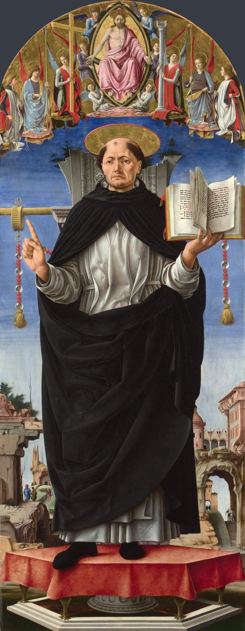 Saint Vincent Ferrer, ca. 1473-1475. av Francesco del Cossa