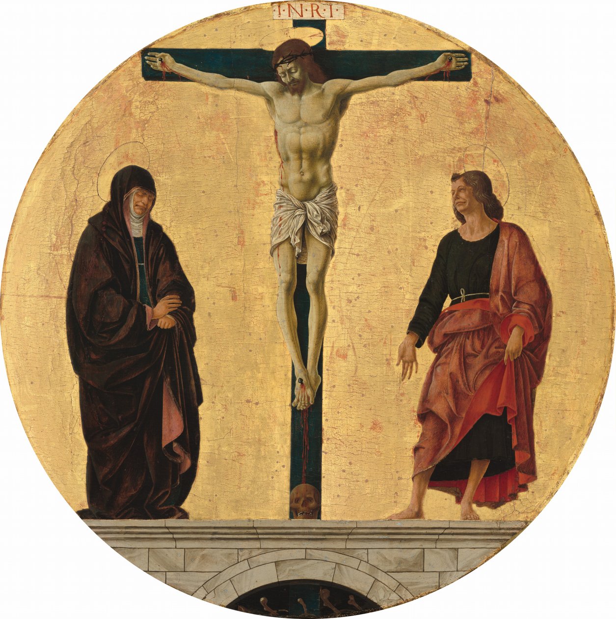 Korsfestelsen, ca. 14731474. av Francesco del Cossa