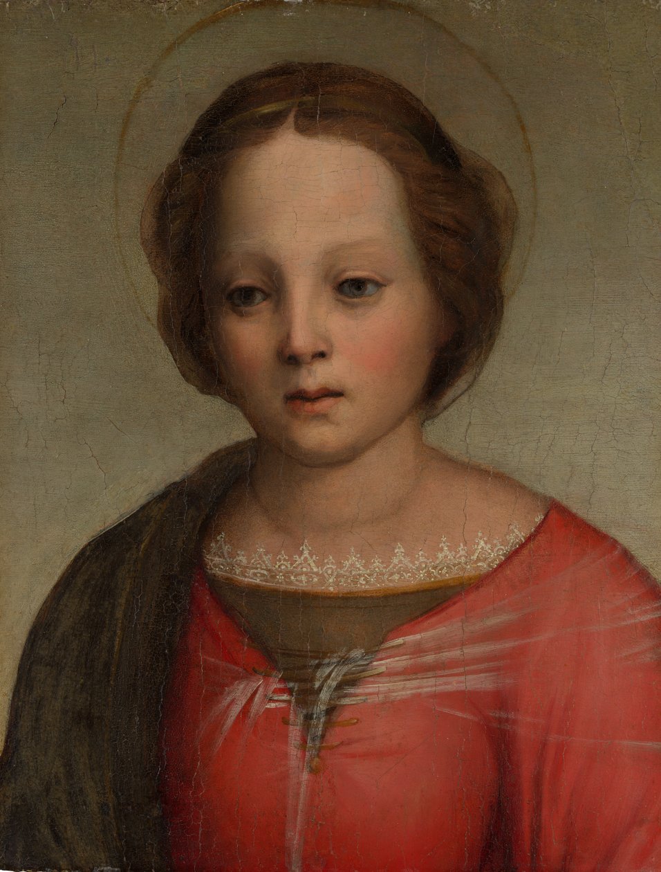 Leder av Madonna, ca. 1509. av Francesco di Cristofano Franciabigio