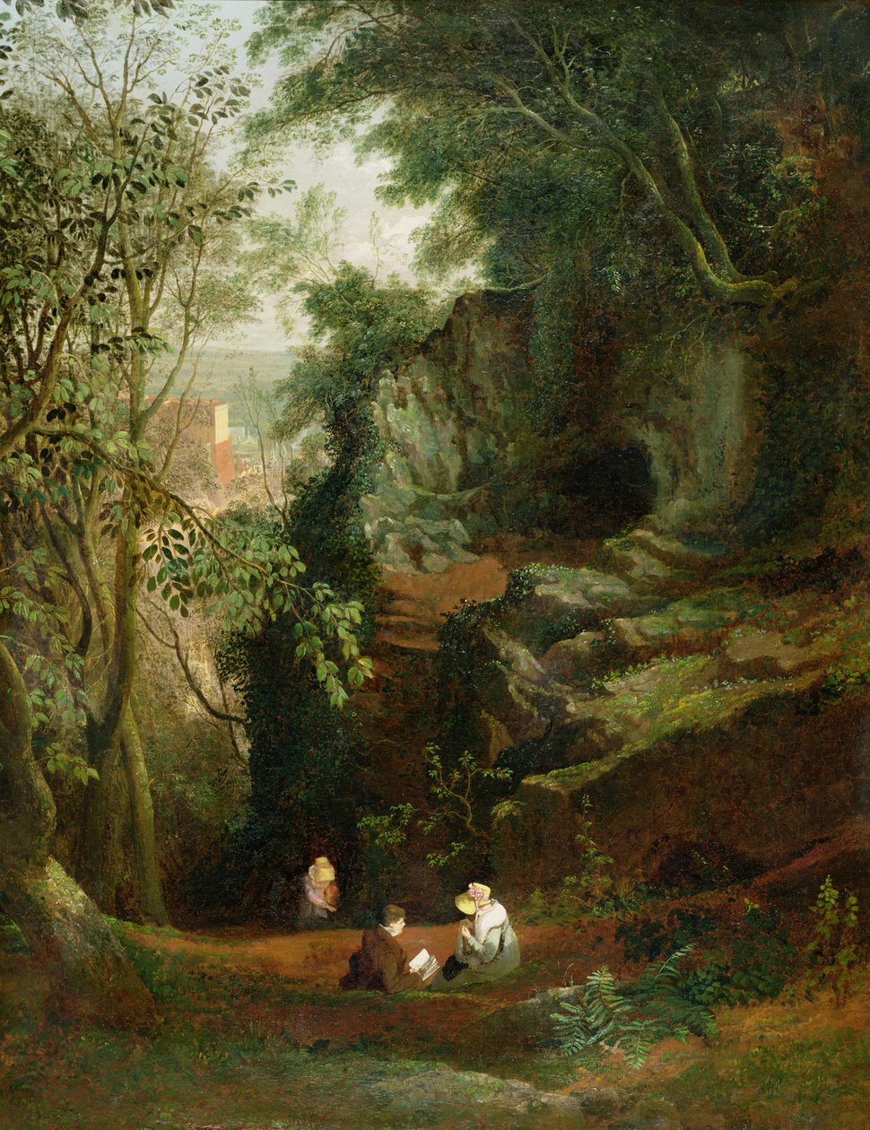Landskap nær Clifton, ca. 1822-23 av Francis Danby