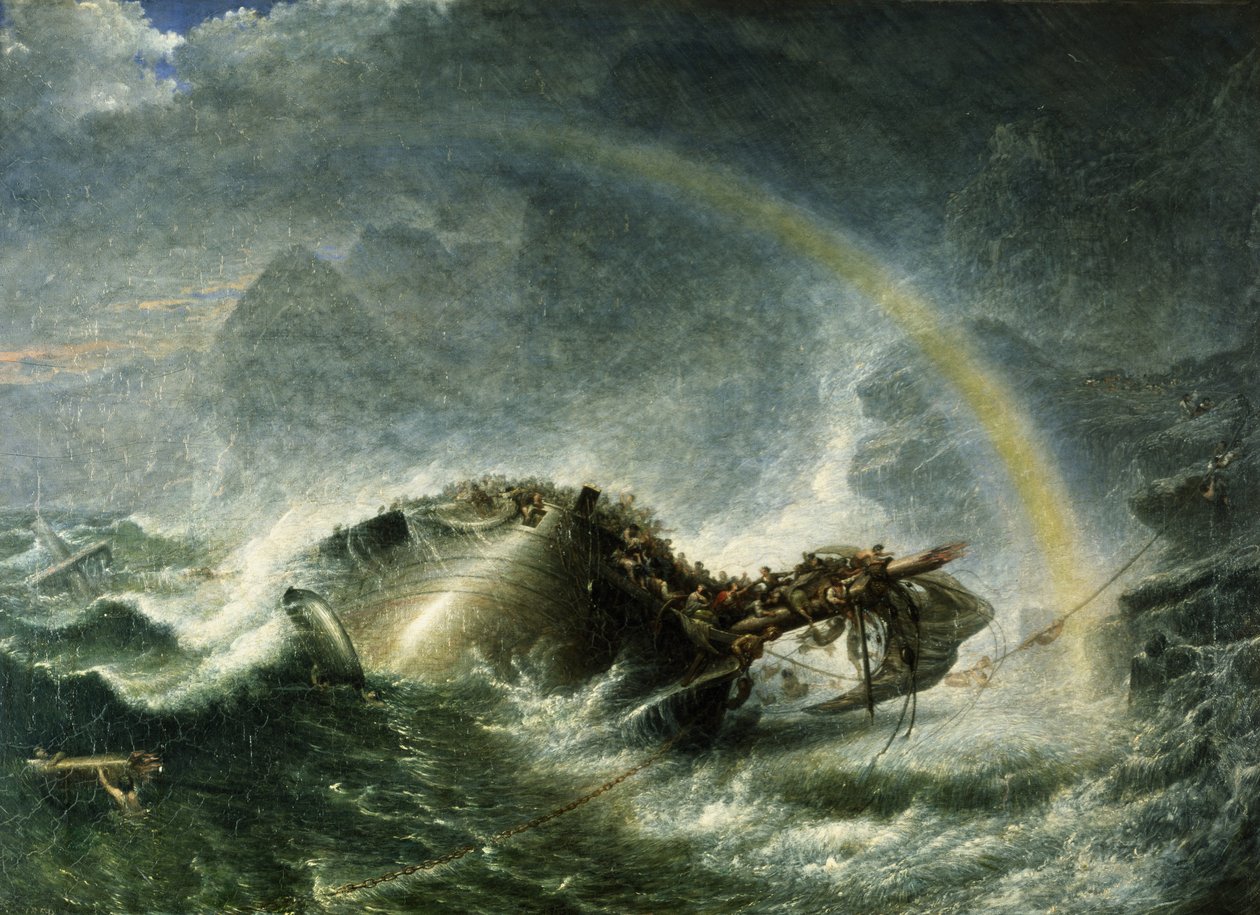 Forliset, 1859 av Francis Danby