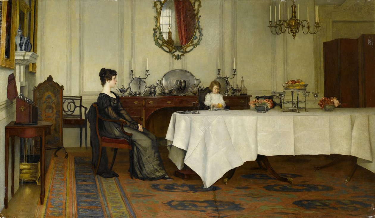 Enken av Francis Davis Millet
