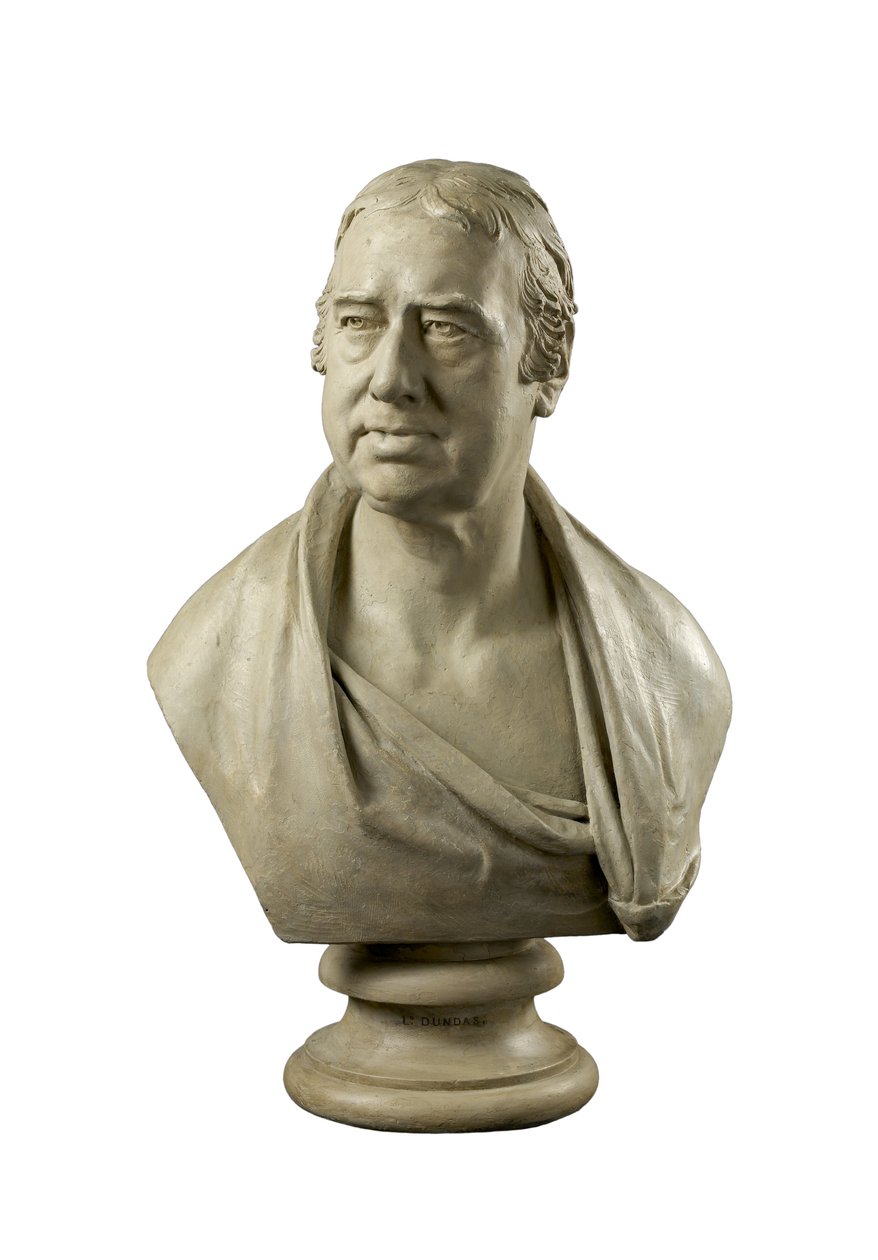 Byste av Thomas Dundas, 1. baron Dundas av Aske (1741-1820), 1819 - 1820 (gips) av Francis Legatt Chantrey