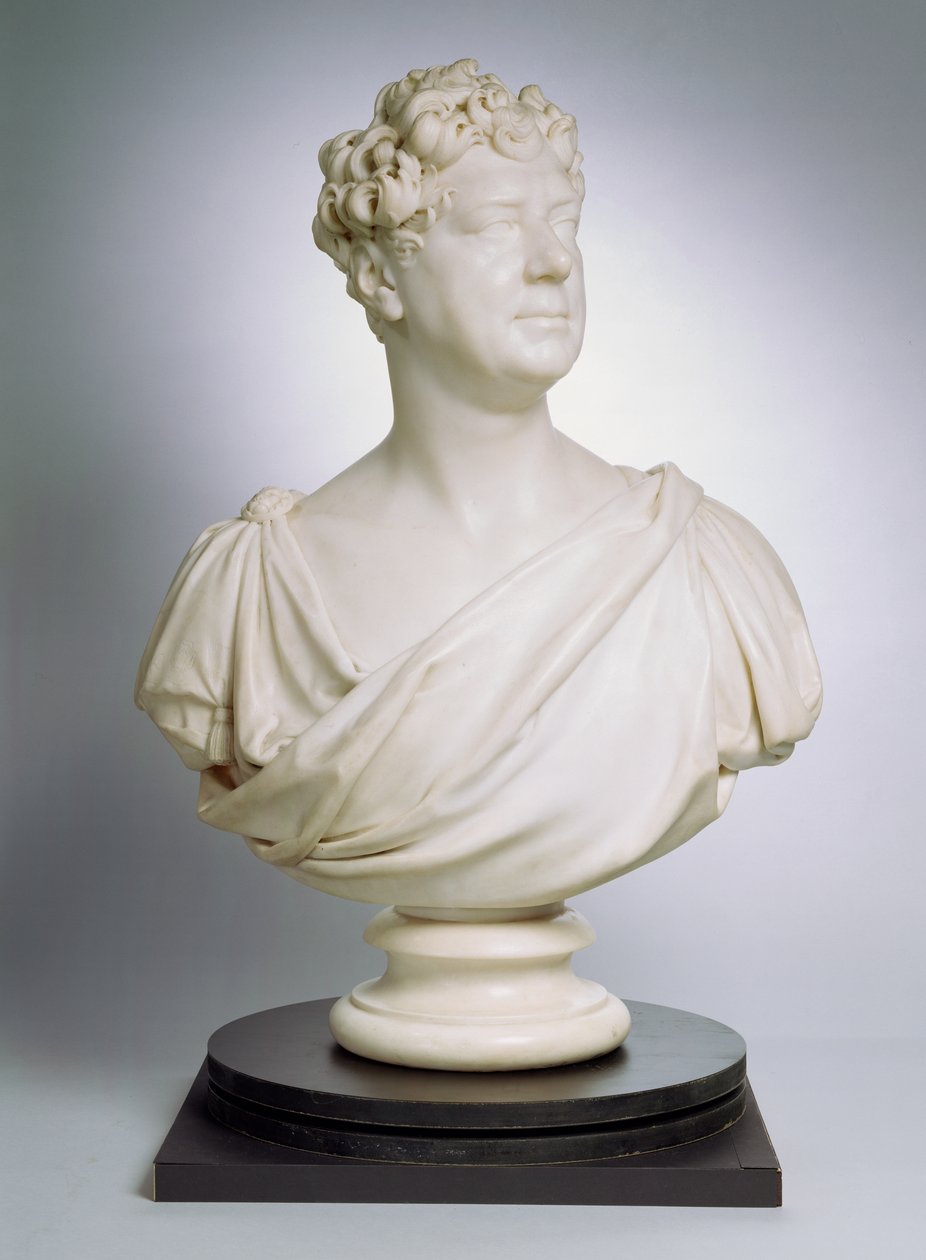 George IV (1762–1830) 1827 (marmor) av Francis Legatt Chantrey