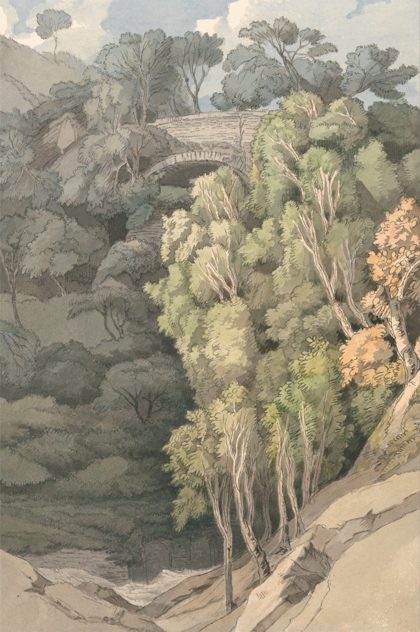 Devils Bridge av Francis Towne