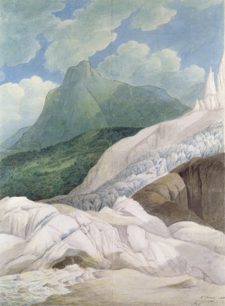 Kildene til Aveyron, 1781 av Francis Towne