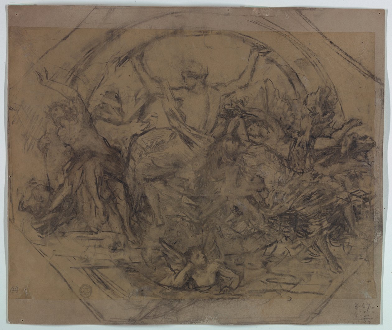 Studie for "Zodiac" av Francis Augustus Lathrop