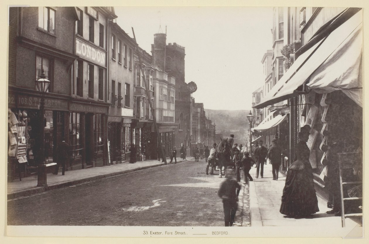 33 Exeter, Fore Street av Francis Bedford