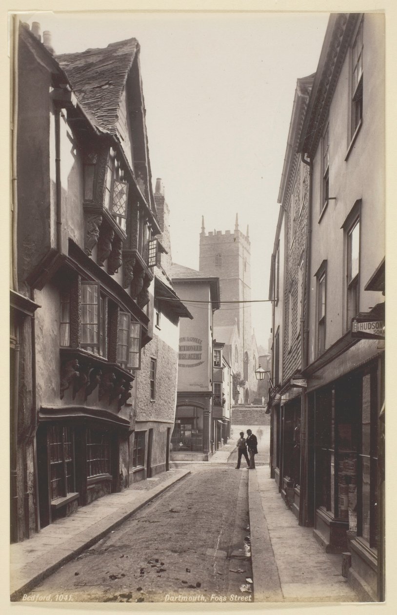 Dartmouth, Foss Street av Francis Bedford