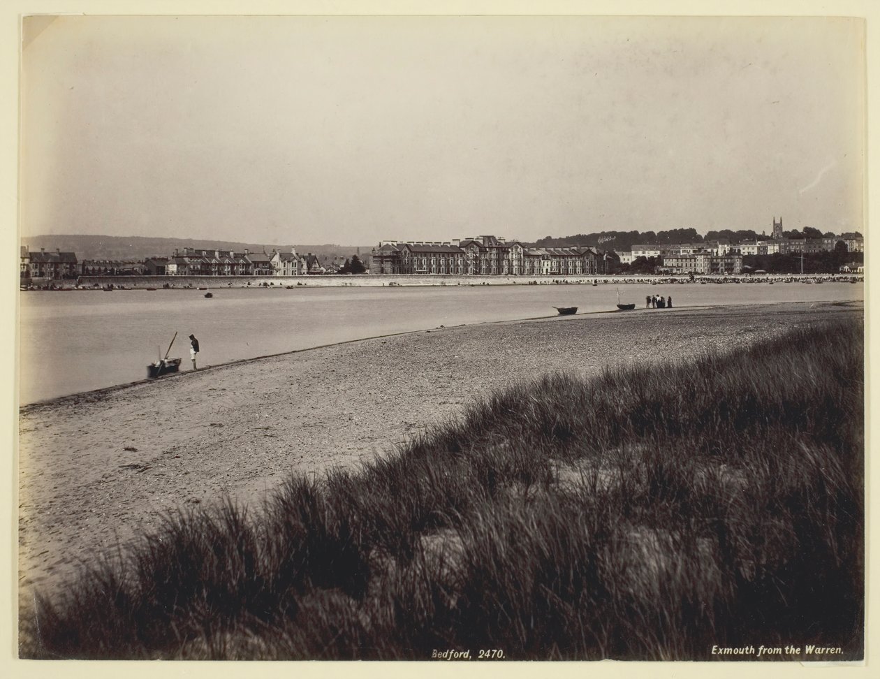 Exmouth fra Warren, 186094. av Francis Bedford