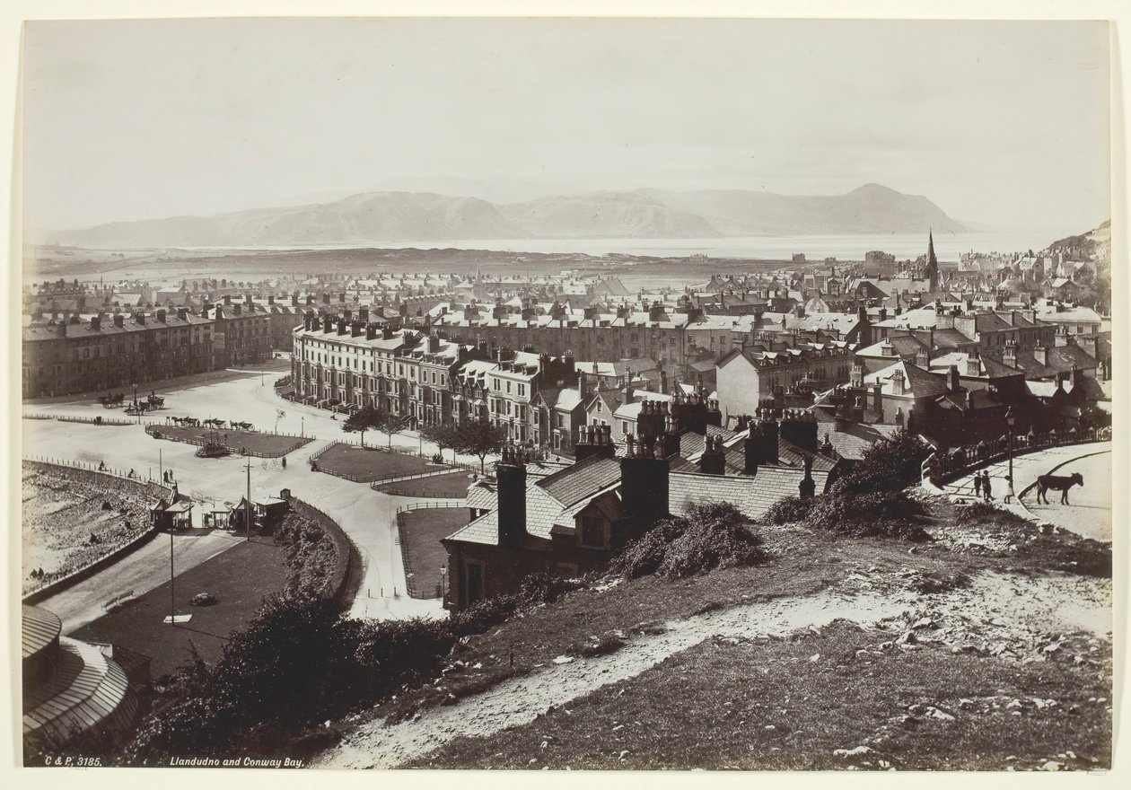 Llandudno og Conway Bay, 186094. av Francis Bedford