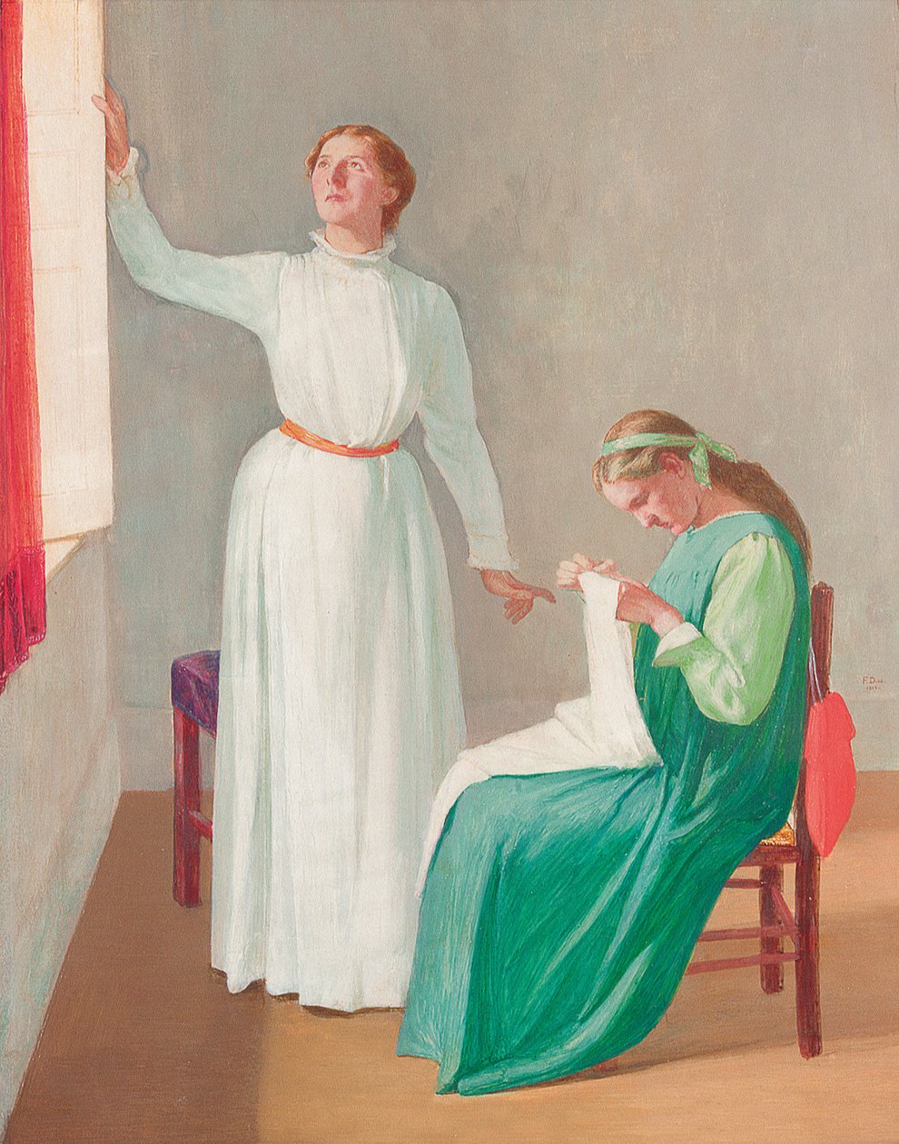 Morgenlys av Francis Dodd