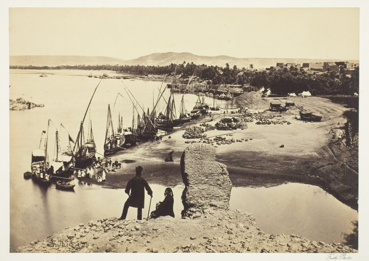 Aswan av Francis Frith